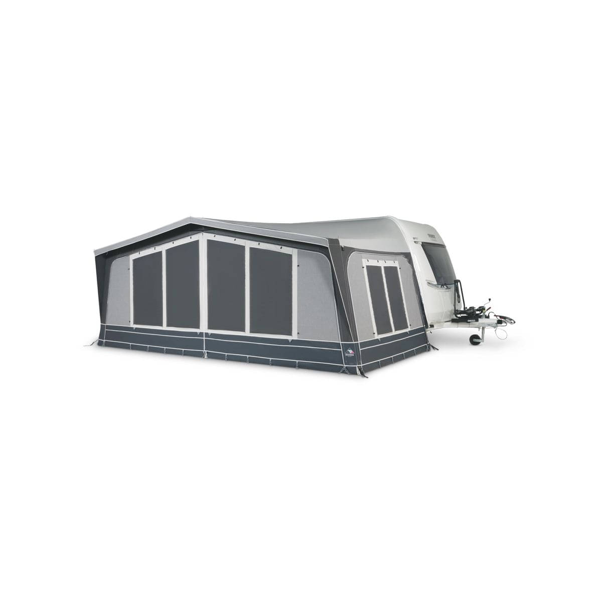 DOREMA Wohnwagen-Vorzelt DIAMOND XL- Gr. 21- Umlauf 1150-1175 cm- Tiefe 270 cm- 25 mm Stahlgestaenge - 4441 - S25 241 56 PG