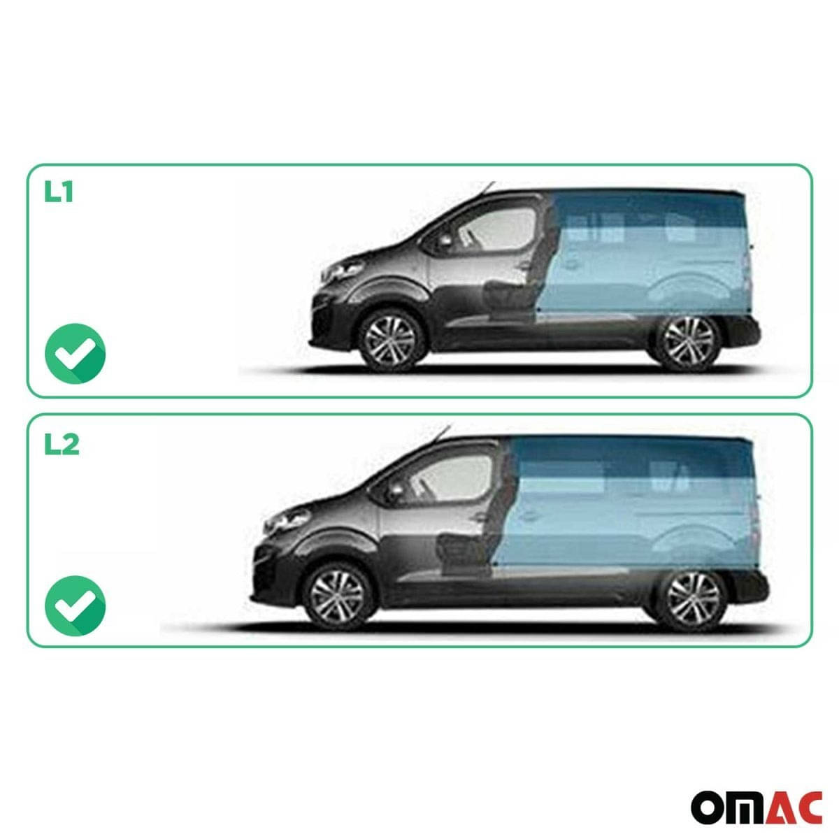 OMAC Seitenfenster Schiebefenster VW T5 L1/L2 Bj. 2003-2015 2-er Set Vorne Links/Rechts OMAC Seitenfenster Schiebefenster VW T5 L1-L2 Bj. 2003-2015 2-er Set Vorne Links-Rechts - 7522405-1FS-SET1
