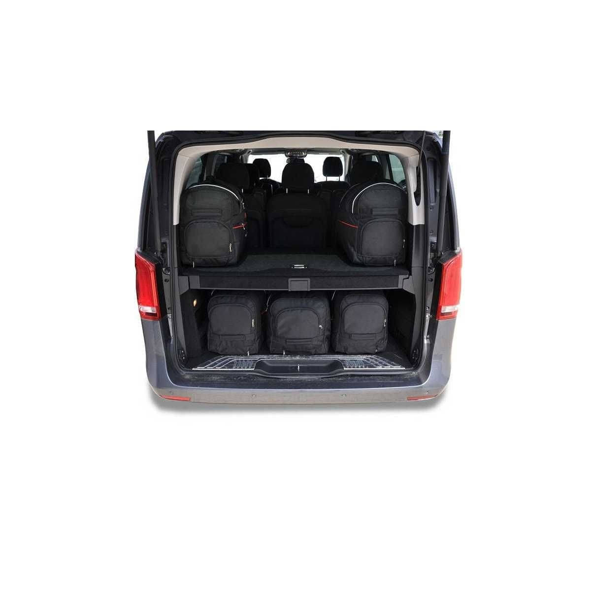 KJUST Kofferraum Taschen Set fuer MERCEDES-BENZ EQV EXTRA LONG ab Bj. 2020 7er-Set - 7027085