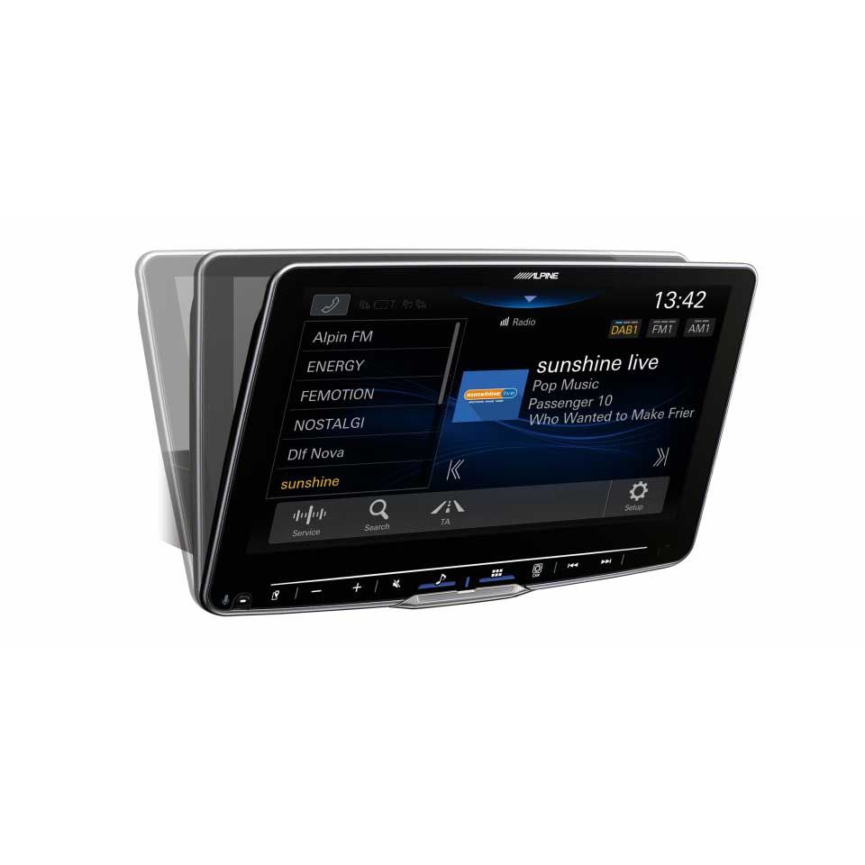 ALPINE HALO 9 Digital-Media-Station Ford Transit Custom ab Bj. 2018 iLX-F905TRA