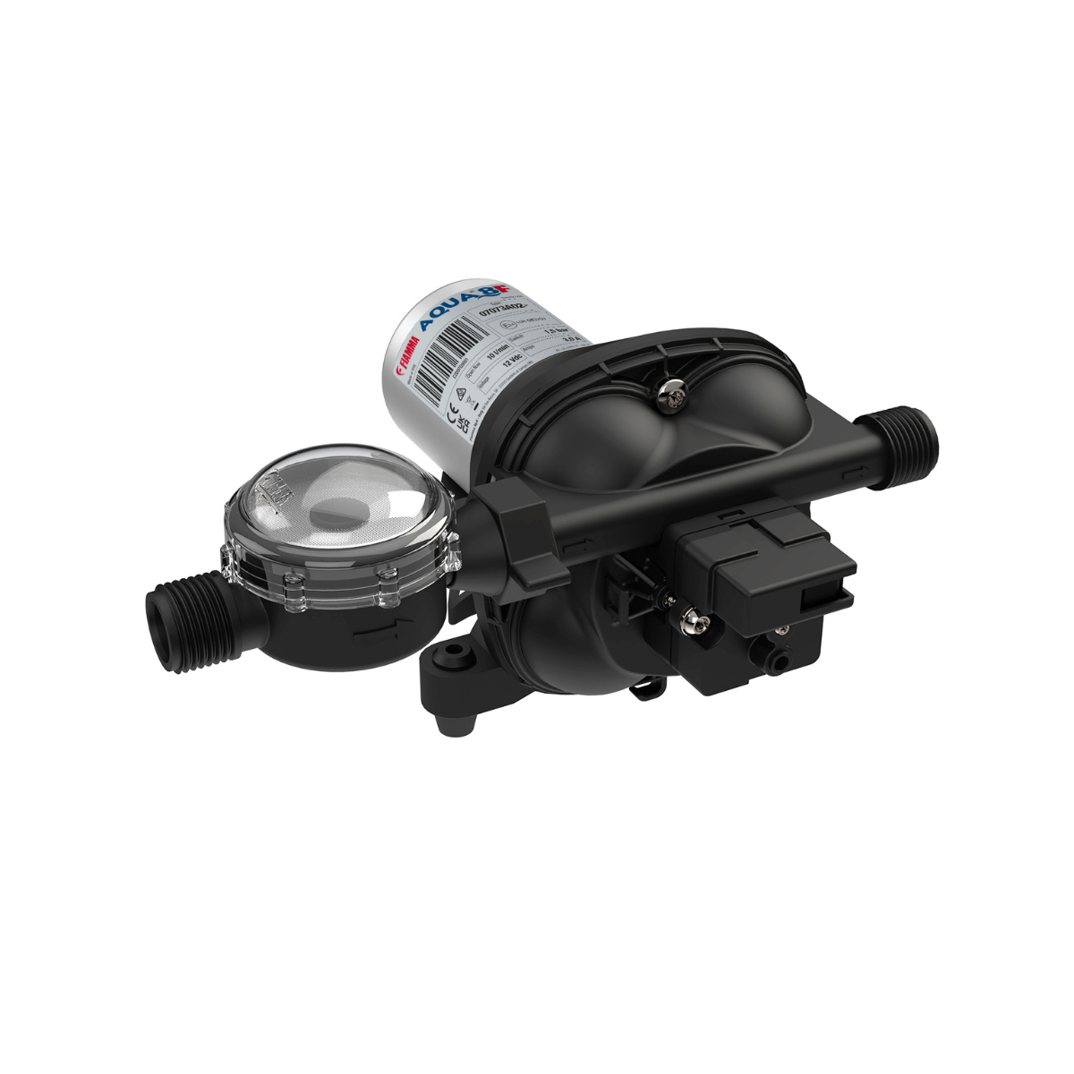 FIAMMA 4-Kammer-Wasserpumpe Aqua 8F 10l-min- 1-8 bar - 07073A02-