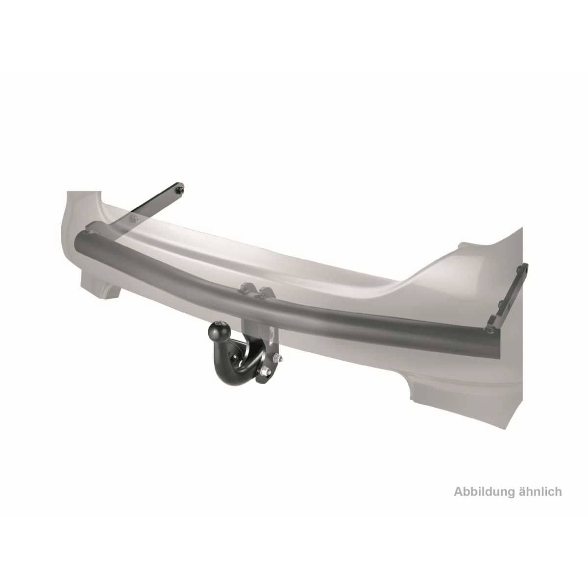 Westfalia Starre Anhaengerkupplung fuer Mercedes Citan -BJ 10-2012-08-2021- Renault Kangoo -inkl Grand - Rapid- -BJ 05-2013-04-2021- - im Set mit 13-pol. fahrzeugspezifischem Elektrosatz - 316352900113