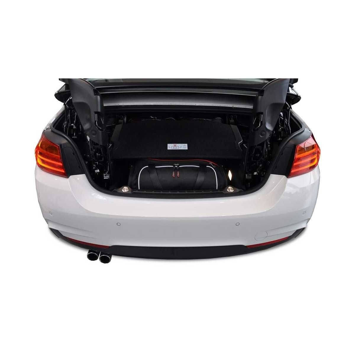 KJUST Kofferraum Taschen Set fuer BMW 4 CABRIO Bj. 2013-2020 3er-Set - 7007051