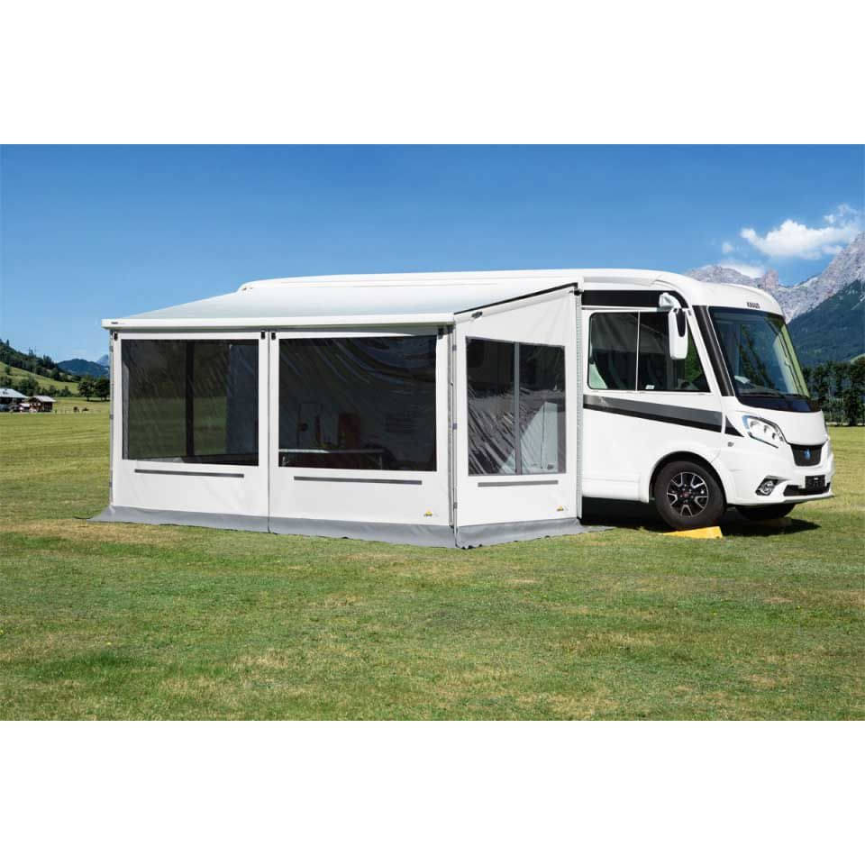 DWT Markisen-Seitenwand Rain Outside für Campingbusse, XS (185-205 cm) DWT Markisen-Seitenwand Rain Outside fuer Campingbusse- XS -185-205 cm- Art- Nr. 165022200