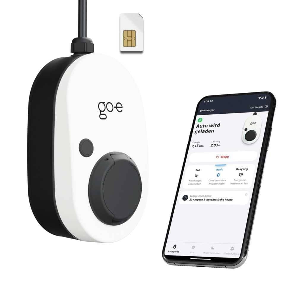 go-e Wallbox Charger Gemini 2.0 11 kW-16 A- 3-phasig - CH-05-11-51
