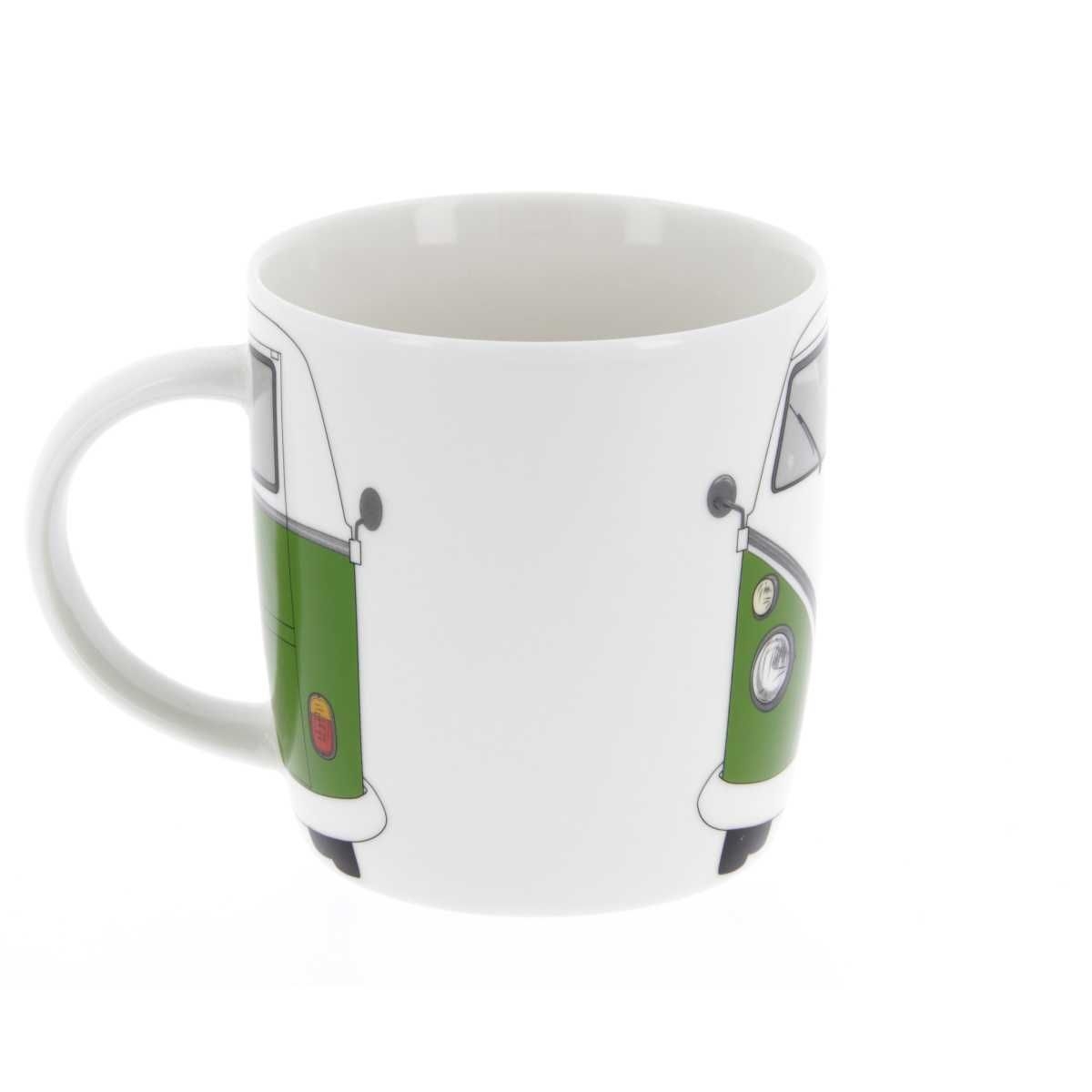 VW Collection VW T1 Bulli Bus Kaffeetasse gruen-weiss - BUTA09