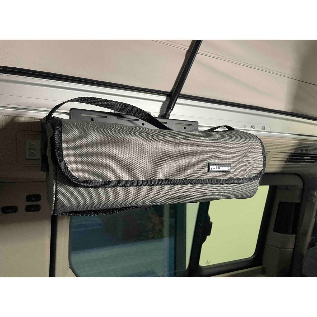 Kuechenregal FELLEISEN Smutje - das herausnehmbare Regal fuer den VW T7 California- Felleisengrau SMT 0004 01-SMH 0001 39