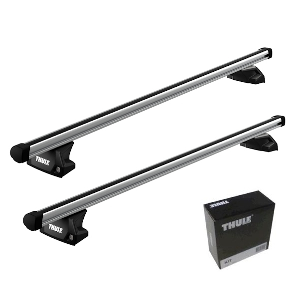 Kompletter THULE Dachtraeger Evo mit ProBar Aluschienenprofilen