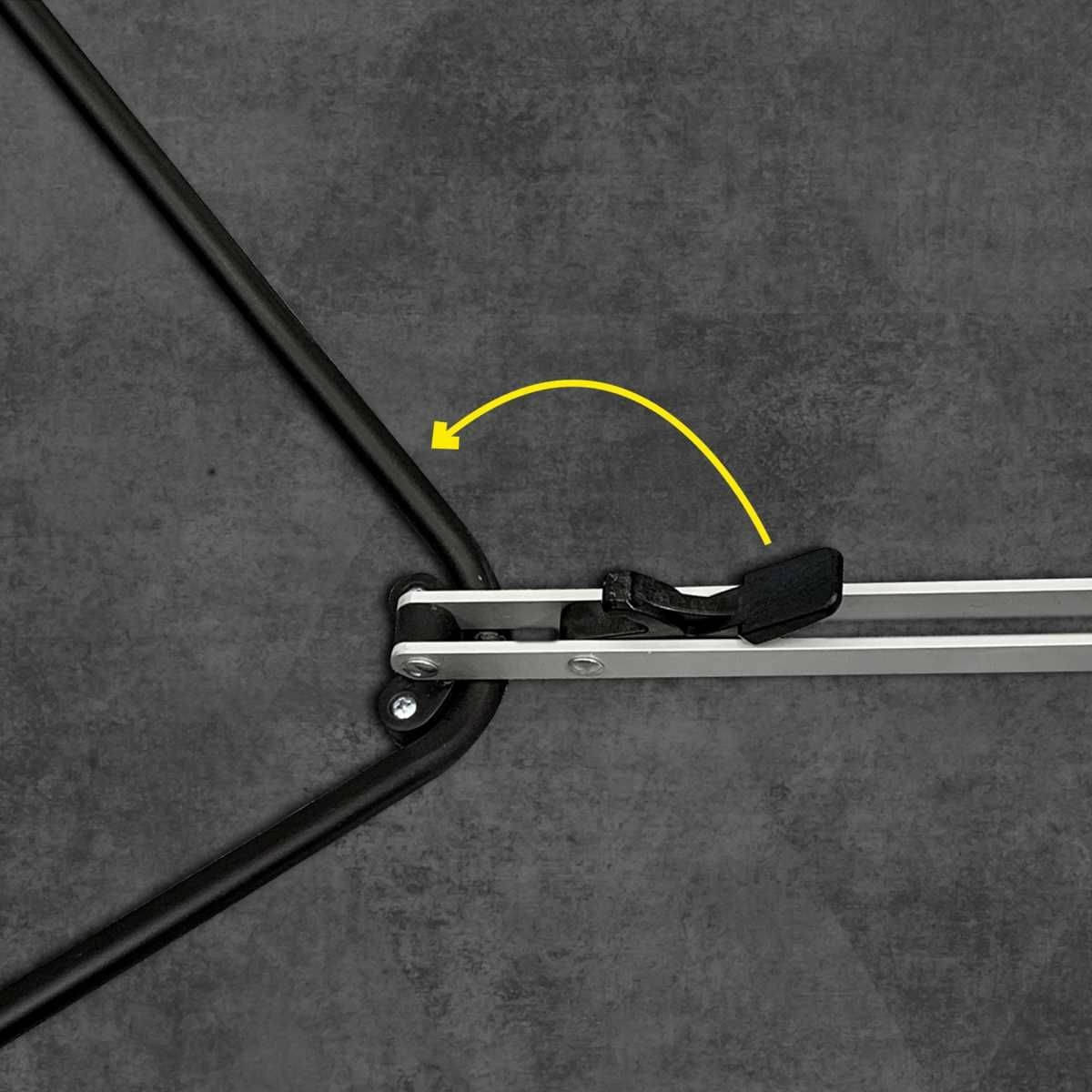 BRUNNER Campingtisch AMULET 120x68 cm Grau - 0406027N