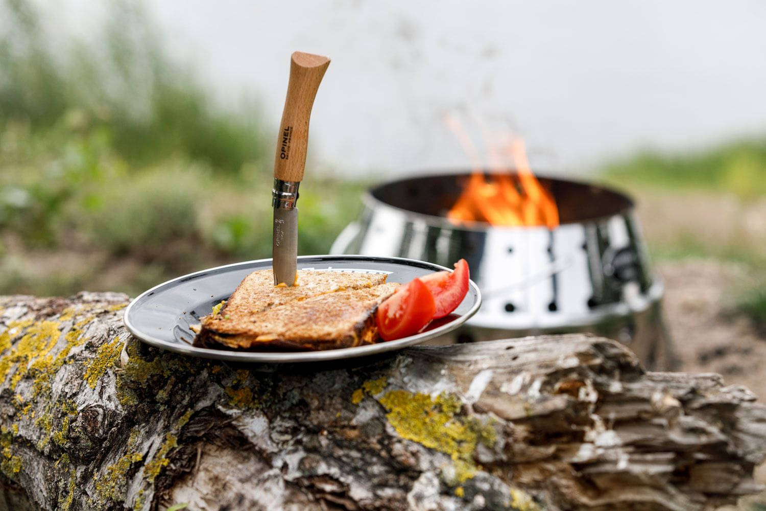 PETROMAX Emaille Teller schwarz 2 Stueck Ø 22 cm px-plate-s