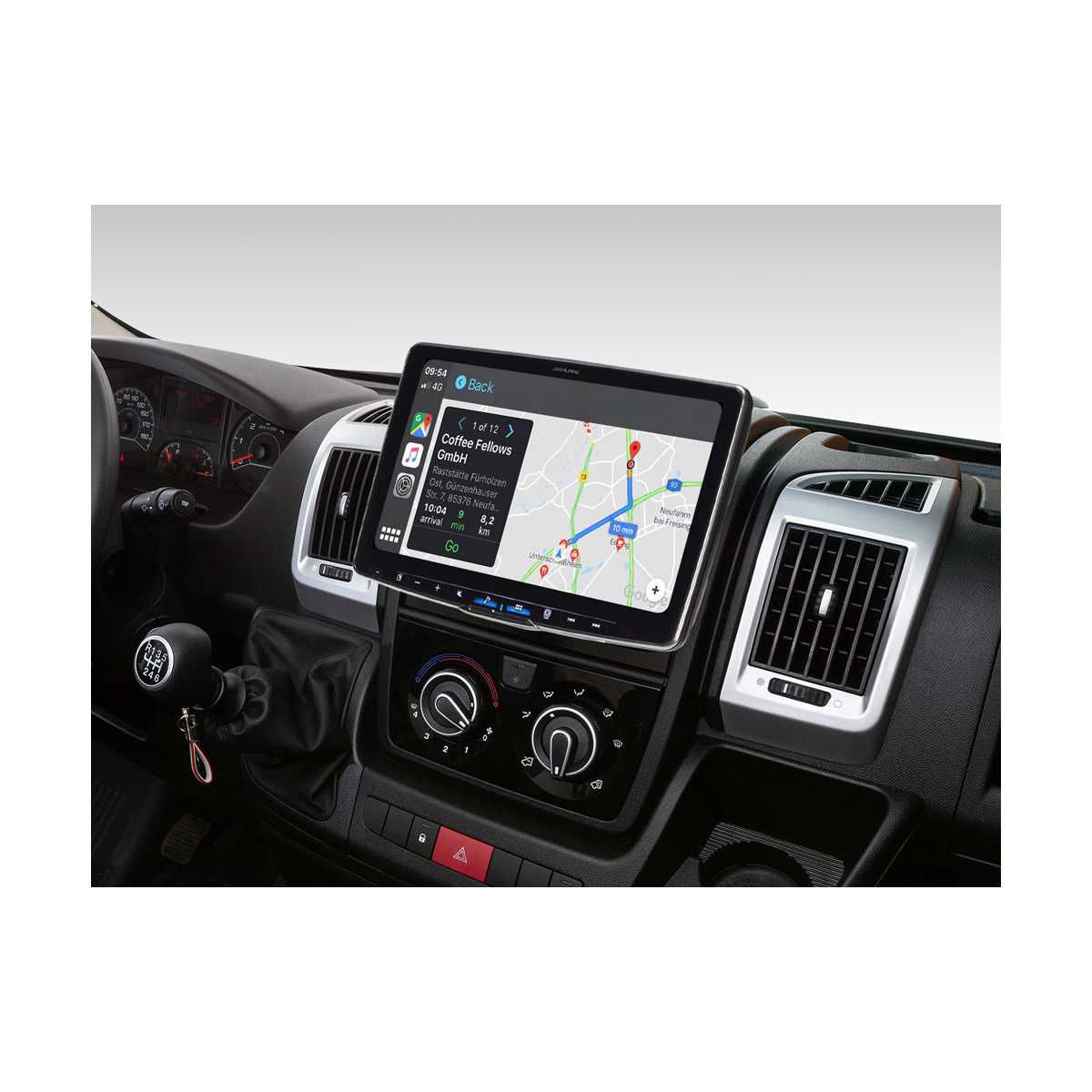 ALPINE HALO 11 Digital-Media-Station Fiat Ducato Bj. 2006 - 2021 iLX-F115DU