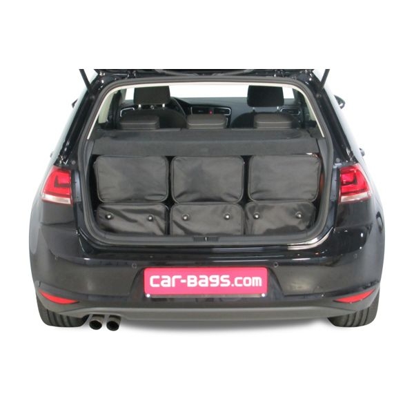 Car Bags V11401S VW Golf 7 3-5-T- Bj- 12-20 Reisetaschen Set- Auf Ihr Auto massgeschneidert- Das Original