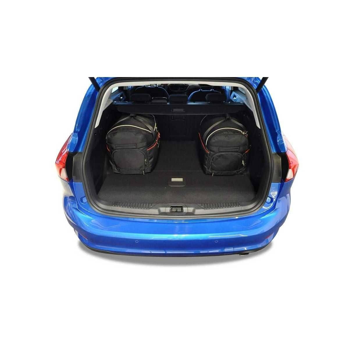 KJUST Kofferraum Taschen Set fuer FORD FOCUS Kombi ab Bj. 2018 5er-Set - 7015044