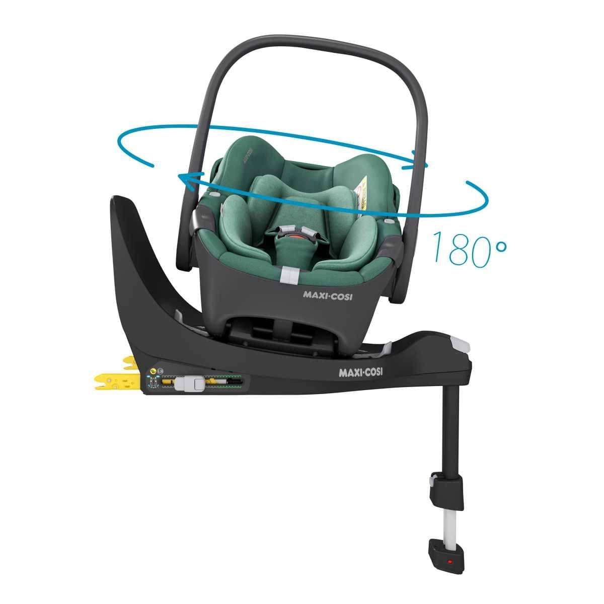 MAXI-COSI Kindersitz Babyschale PEBBLE 360 Essential Green - 8044047110