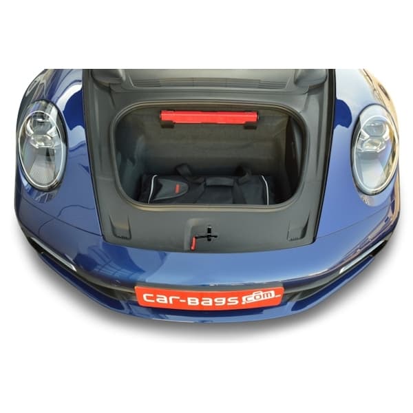 Car Bags P22001S PORSCHE 911 -Typ 992- 2WD Coupe - Cabrio - Targa Bj- 19-heute Reisetaschen Set- Auf Ihr Auto massgeschneidert- Das Original