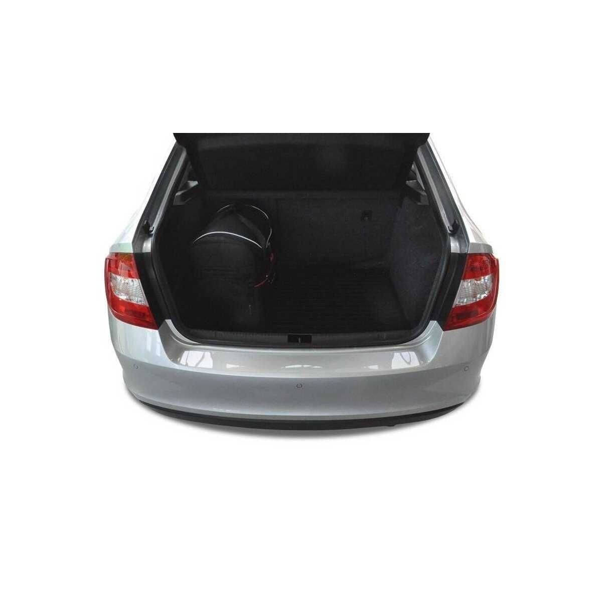 KJUST Kofferraum Taschen Set fuer SKODA RAPID LIFTBACK Bj. 2012-2019 5er-Set - 7037019