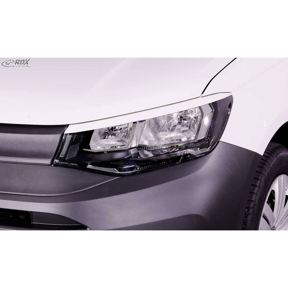 RDX Racedesign Scheinwerferblenden Boeser Blick fuer VW Caddy V SK-SKN ab Bj. 2020 - RDSB198