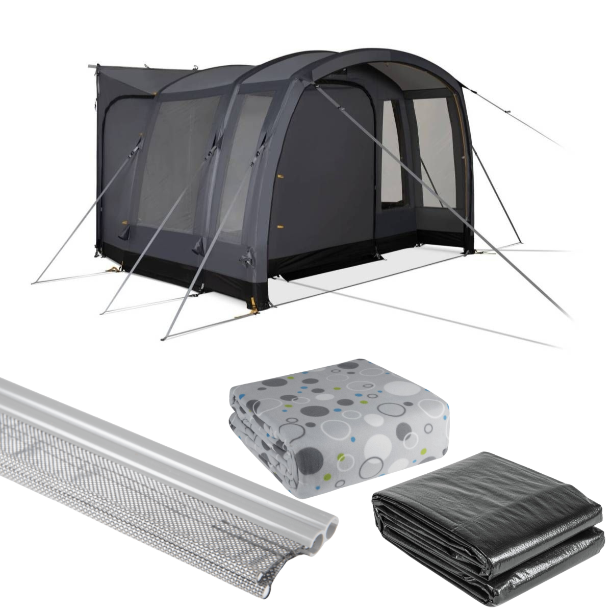 KAMPA opblaasbaar busvoorluifel Traverse Air Low - CampingFactory Starter Edition KAMPA aufblasbares Busvorzelt Traverse Air Low - CampingFactory-Starter-Edition
