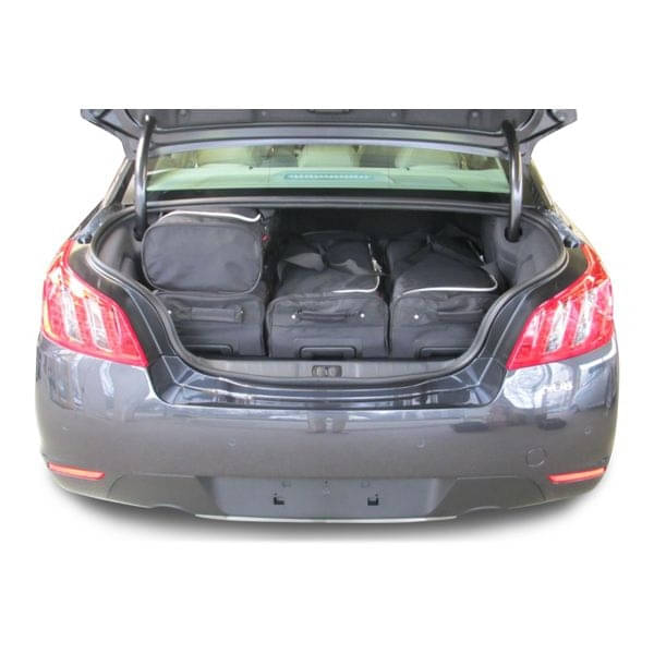 Car Bags P10701S Peugeot 508 HYbrid 4 Bj- 12-18 Reisetaschen Set- Auf Ihr Auto massgeschneidert- Das Original