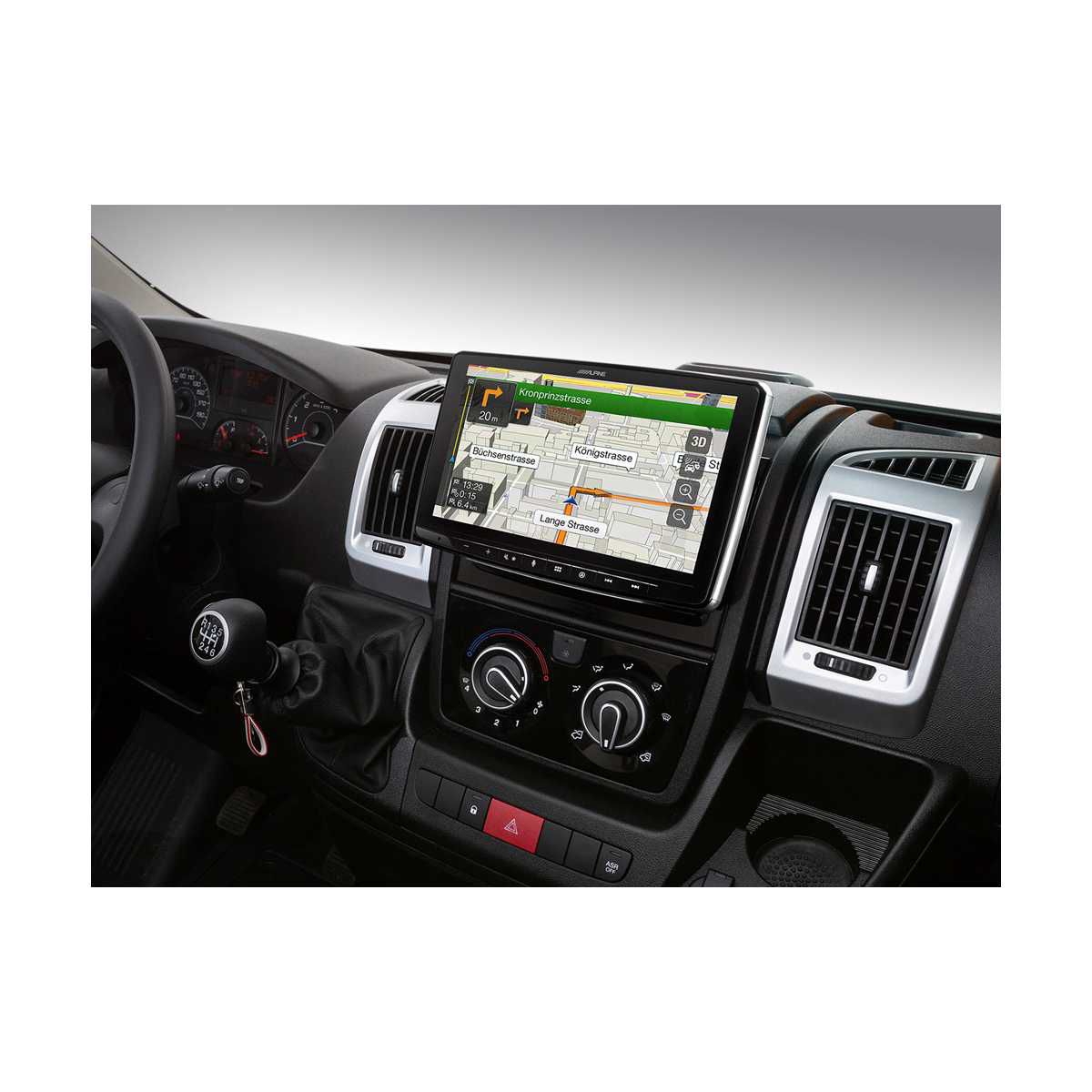 ALPINE Navigationssystem Fiat Ducato Bj. 2006 - 2021 INE-F904DU