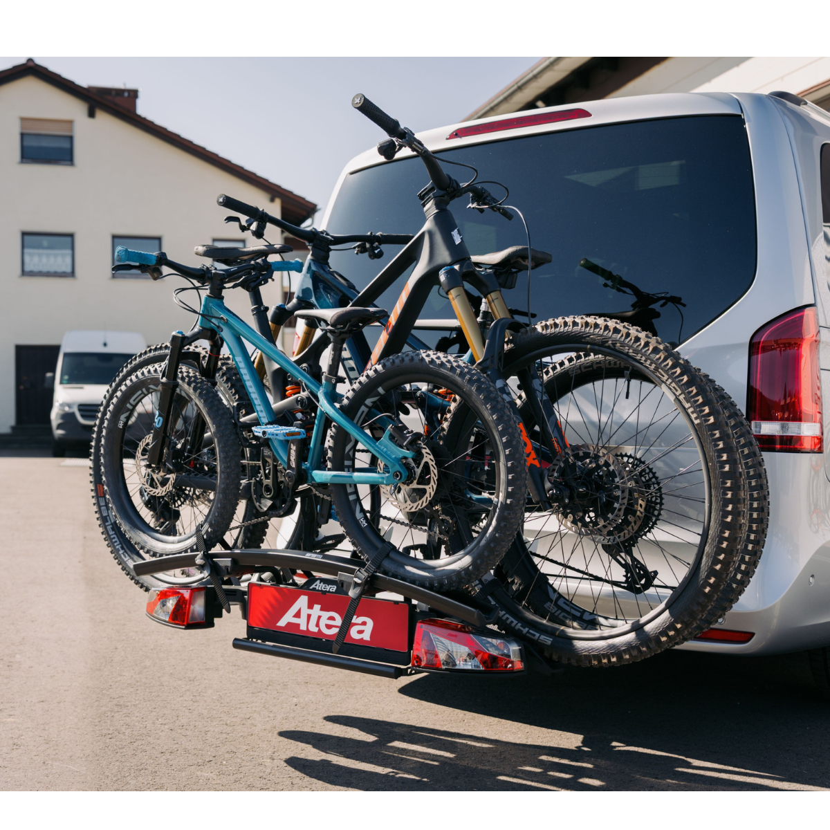 ATERA Strada Forza M Fahrradtraeger 2er 022800 faltbar fuer 3 Raeder 2-1- Fahrradtraeger fuer die Anhaengerkupplung von ATERA aus dem Allgaeu