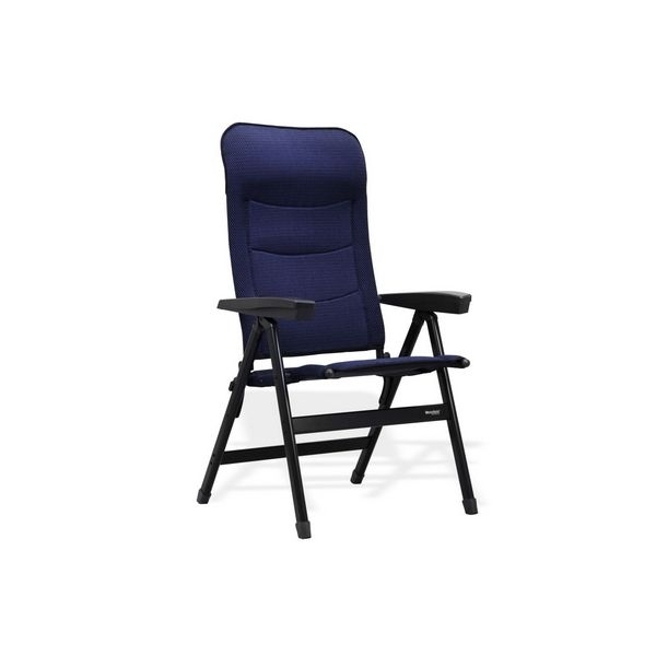 Set 1 Tisch WESTFIELD Aircolite 80 Black Edition Tisch 80 x 60 cm - Performance Series - 201-27271 und 2 Stuehle WESTFIELD Advancer S Stuhl dark blue - Performance Series - 201-886 DB