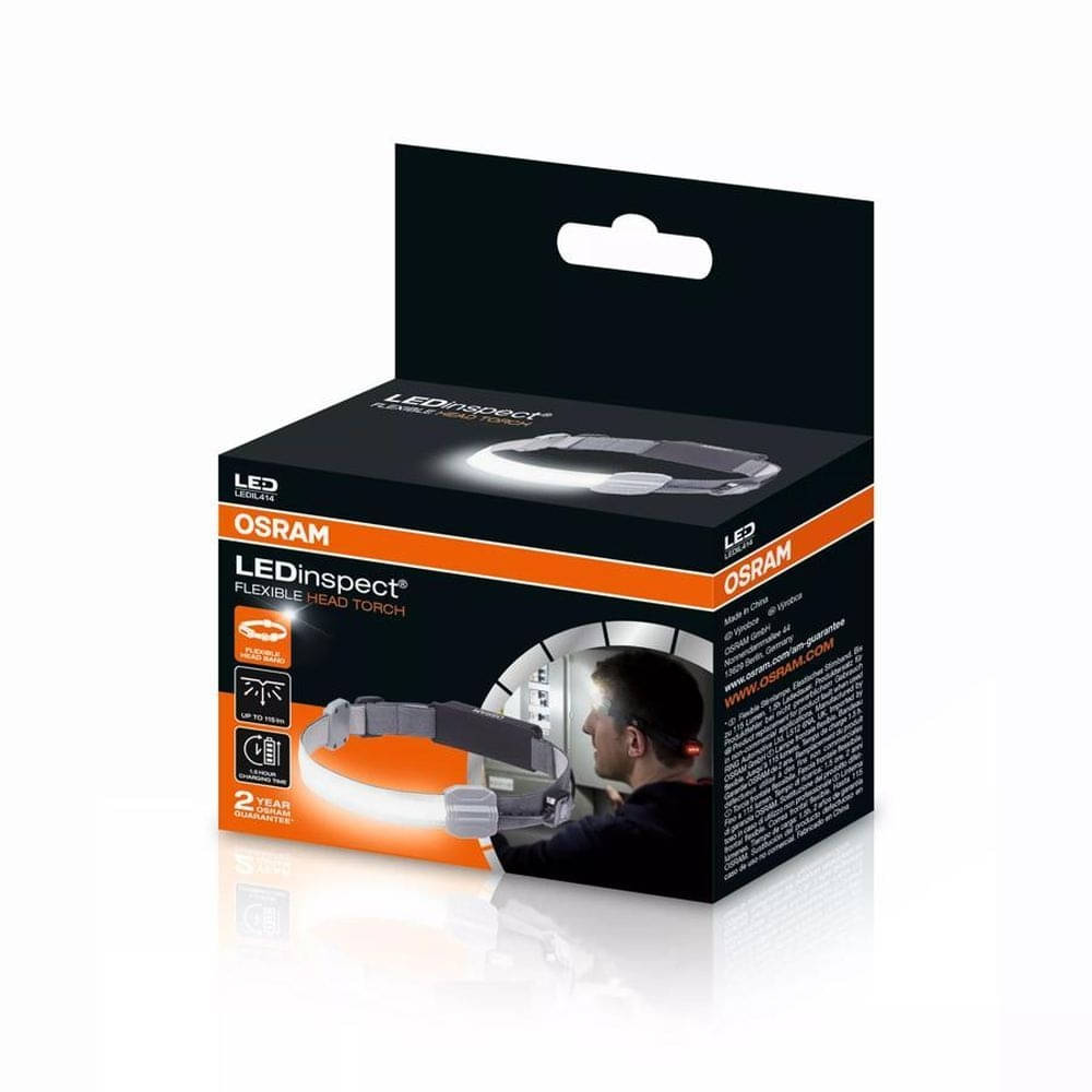 OSRAM LEDinspect® FLEXIBLE HEAD TORCH Stirnlampe - LEDIL414
