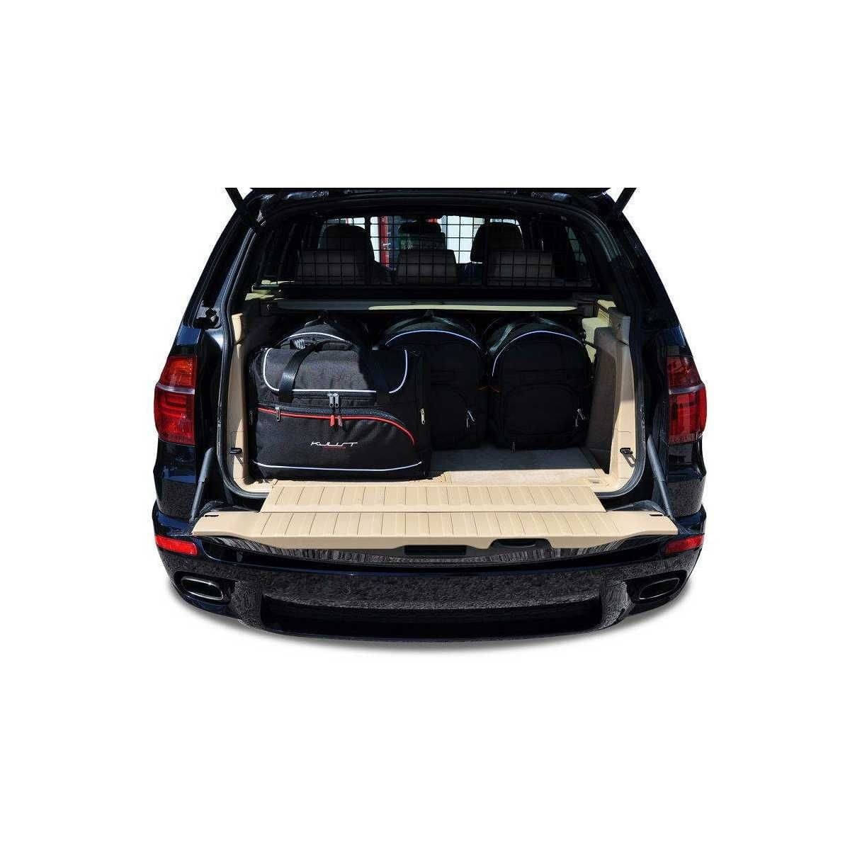 KJUST Kofferraum Taschen Set fuer BMW X5 Bj. 2006-2013 5er-Set - 7007054