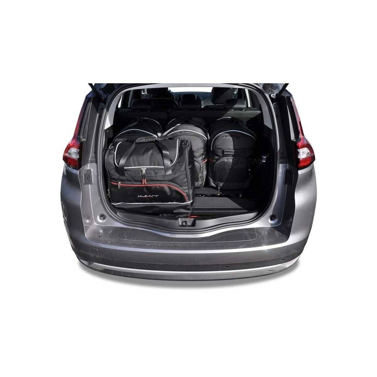 KJUST Kofferraum Taschen Set fuer RENAULT GRAND SCENIC Bj. 2016-2021 5er-Set - 7034041