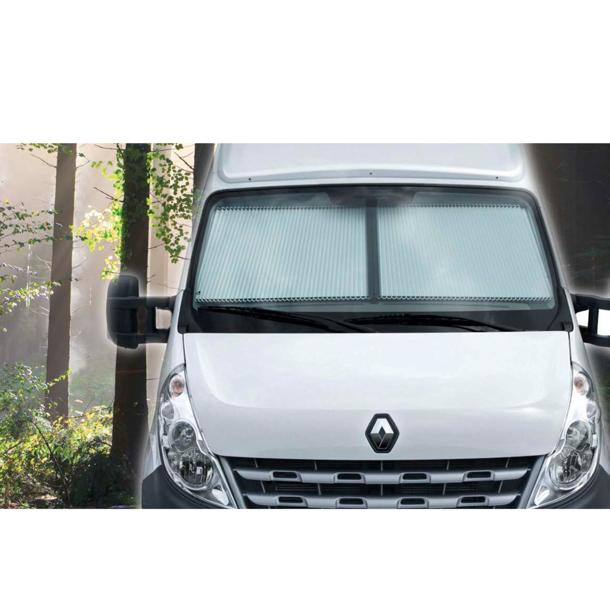 REMIS REMIfront IV Verdunklung Renault Master ab Bj. 09-19 Front mit Fahrerassistenzsystem - 10081809