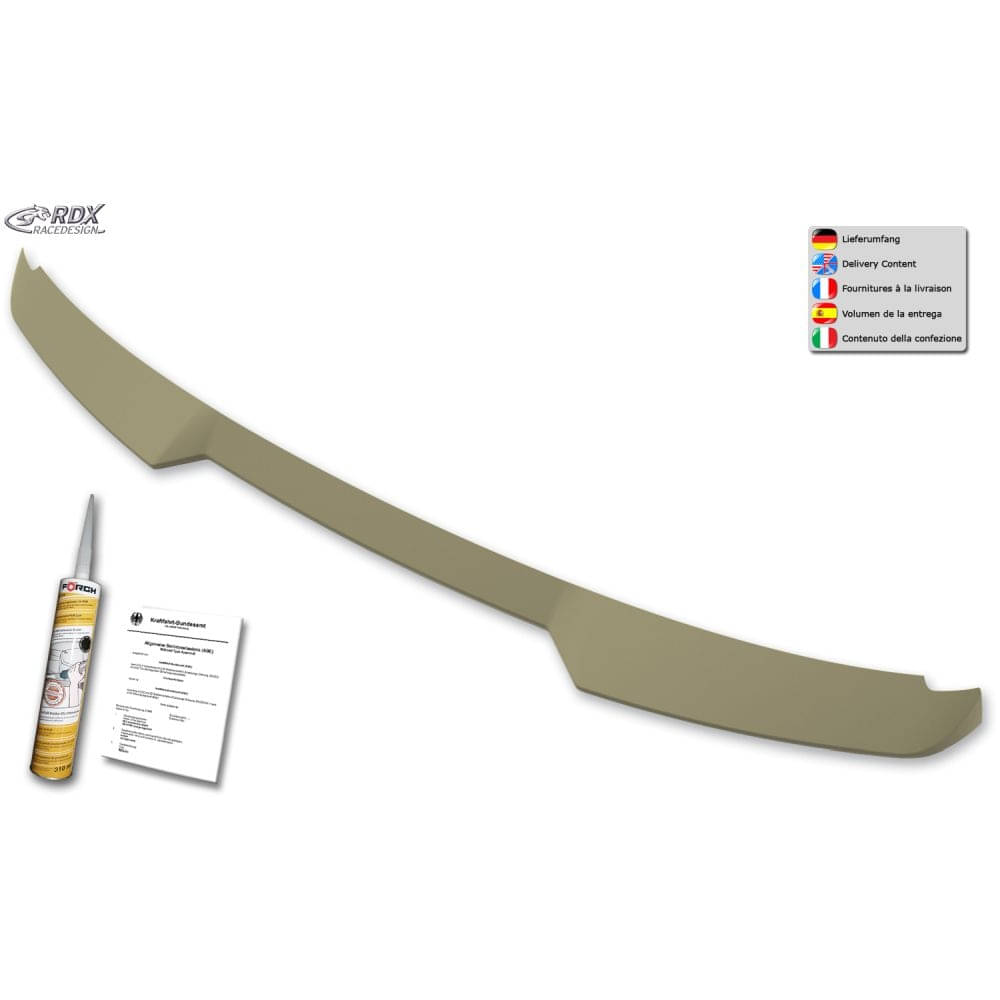 RDX Dachspoiler VW Caddy SB 2K/2KN ab Bj. 2020 / FORD Tourneo Connect SK/SKN ab Bj. 2022 Heckklappe RDX Dachspoiler VW Caddy SB 2K-2KN ab Bj- 2020 - FORD Tourneo Connect SK-SKN ab Bj. 2022 Heckklappe - RDDS162