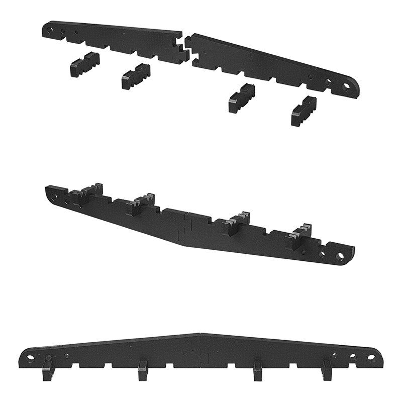 ProPlus Giebelprofile fuer Wohnwagen und Wohnmobil Dachschutzplane 610268