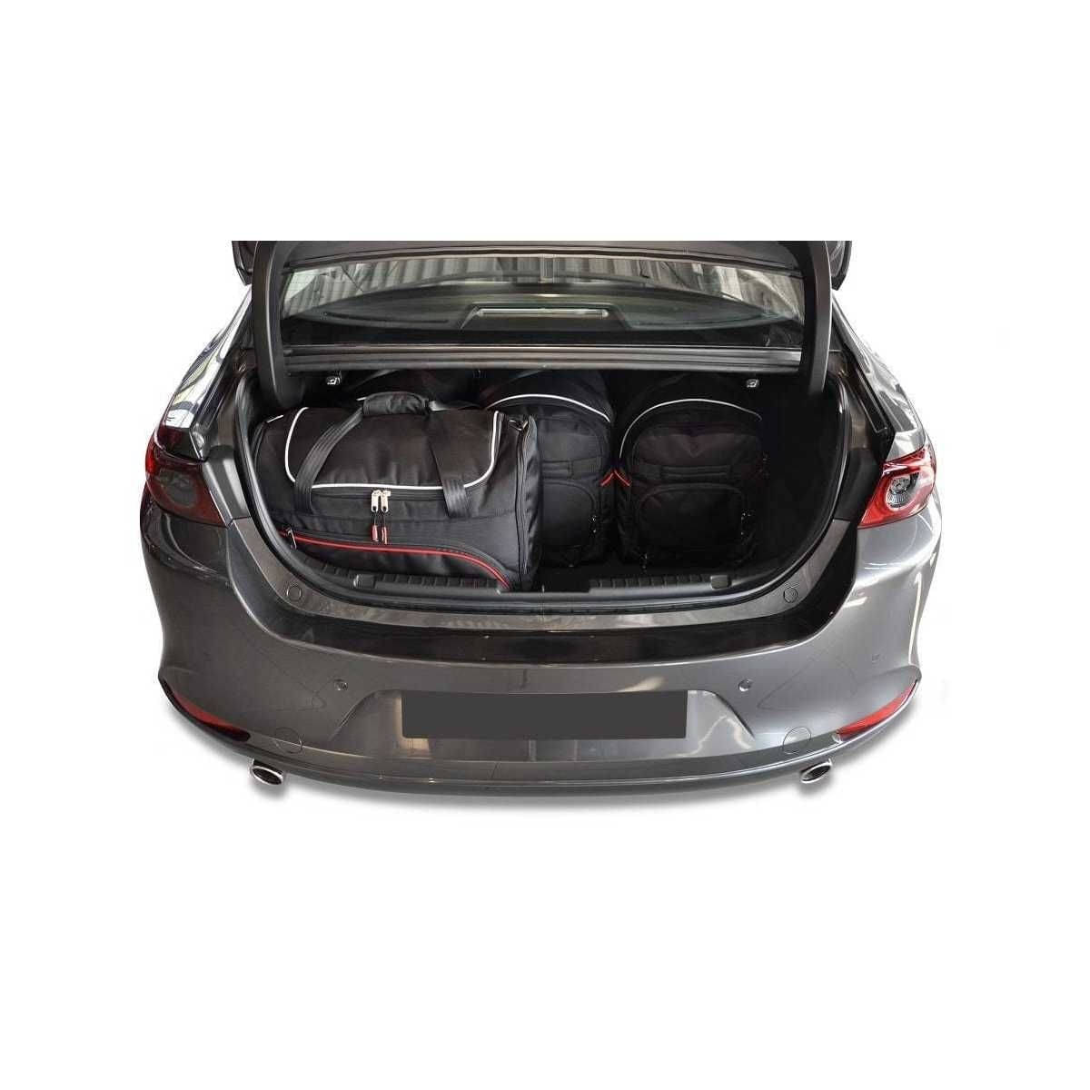 KJUST Kofferraum Taschen Set fuer MAZDA 3 Limousine ab Bj. 2018 5er-Set - 7026024