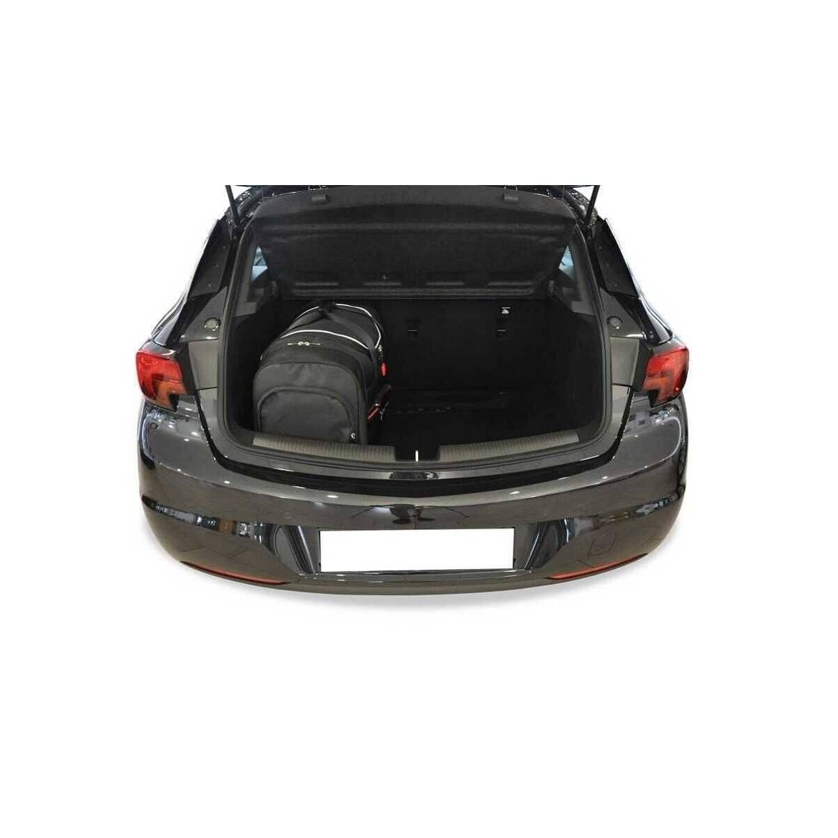 KJUST Kofferraum Taschen Set fuer OPEL ASTRA Schraegheck Bj. 2015-2021 4er-Set - 7031020