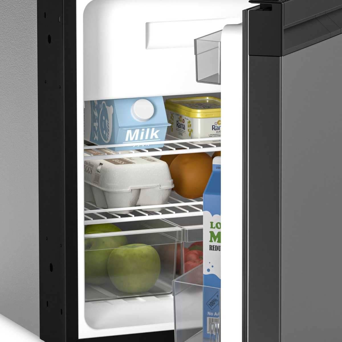 DOMETIC CoolMatic NRX 80C Kompressor-Kuehlschrank 12-24V- 78L- dunkelsilber - 9620001483