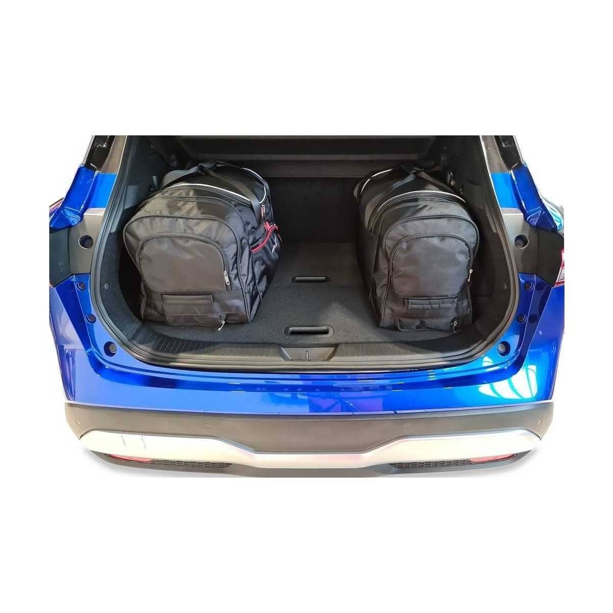 KJUST Kofferraum Taschen Set fuer NISSAN QASHQAI HEV ab Bj. 2022 4er-Set - 7030031