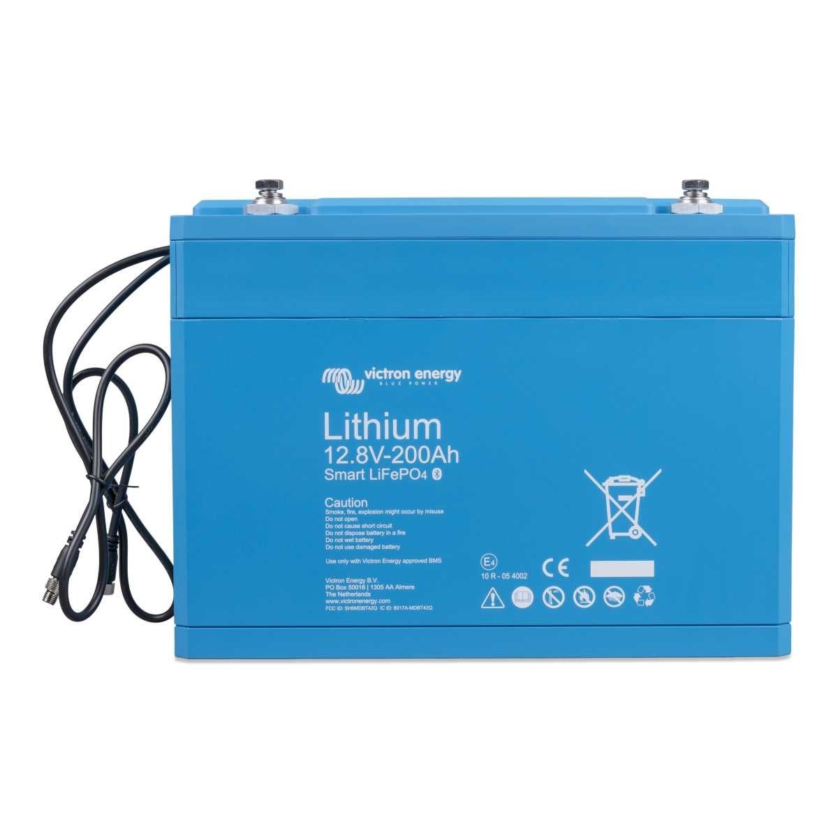 VICTRON Lithium-Batterie LiFePO4 12-8 V 200 Ah Smart - BAT512120610