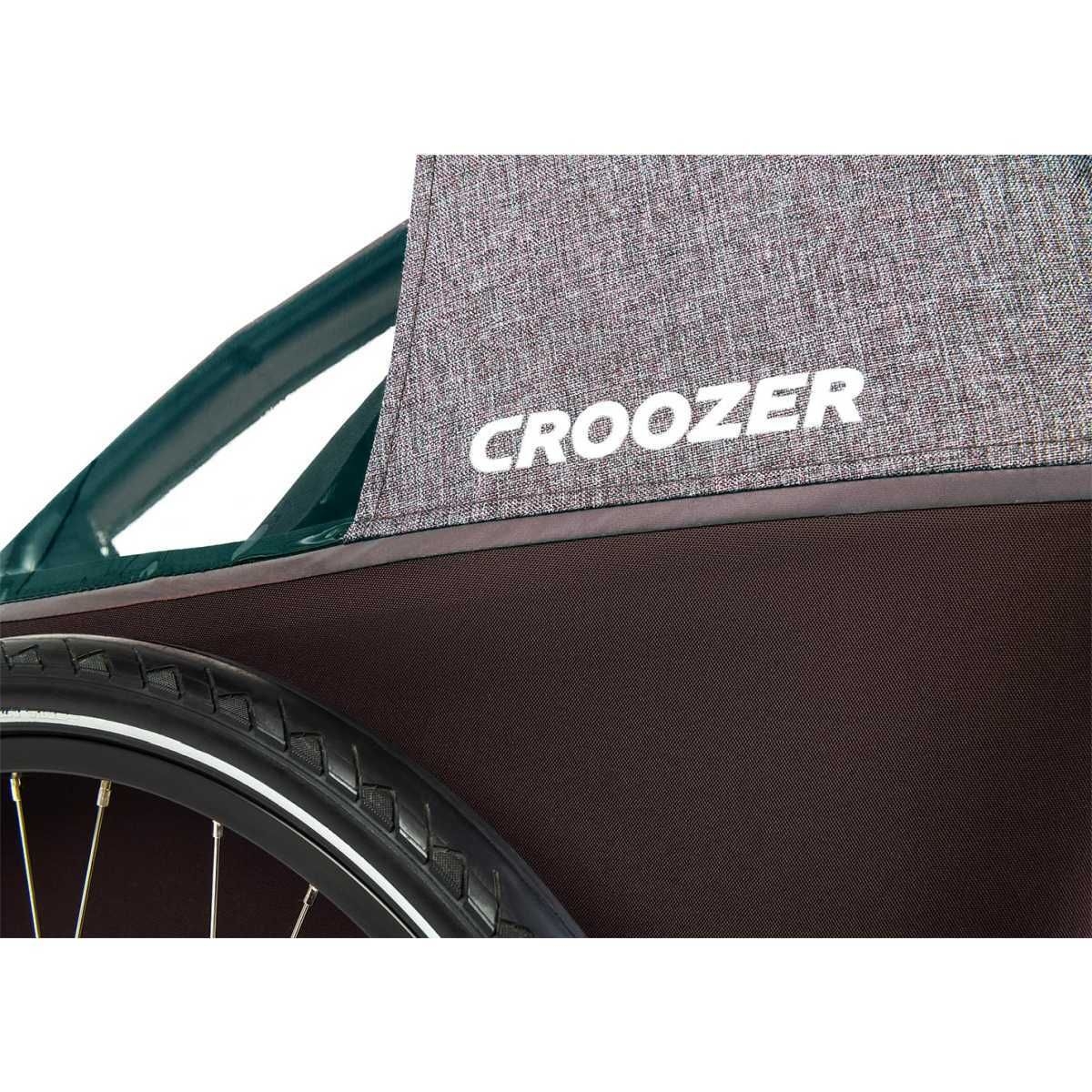 CROOZER Kinderfahrradanhaenger Kid Vaaya 1 3in1-Set Blossom Red - 121600723