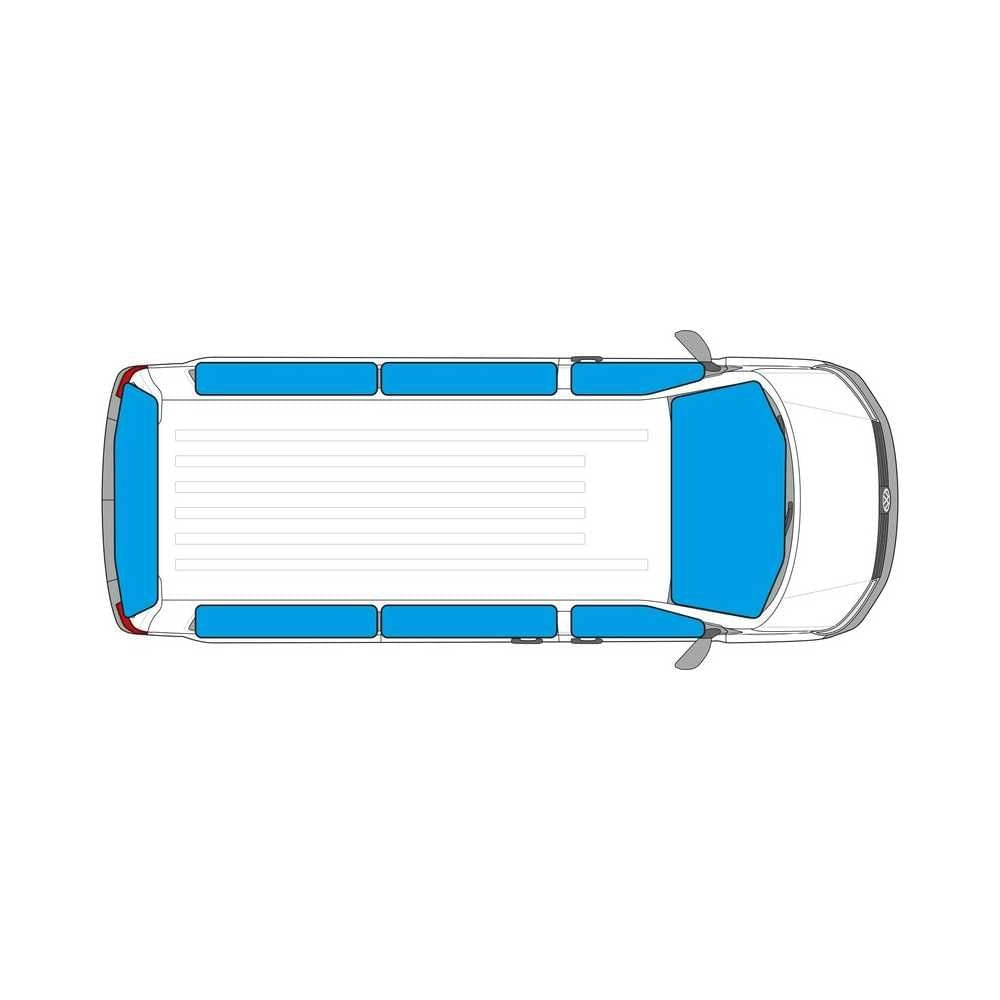 CARBEST Isoflex Thermomatten Komplett-Set Hecktuer Renault Trafic III-Opel Vivaro B lang ab Bj. 15 - 372001