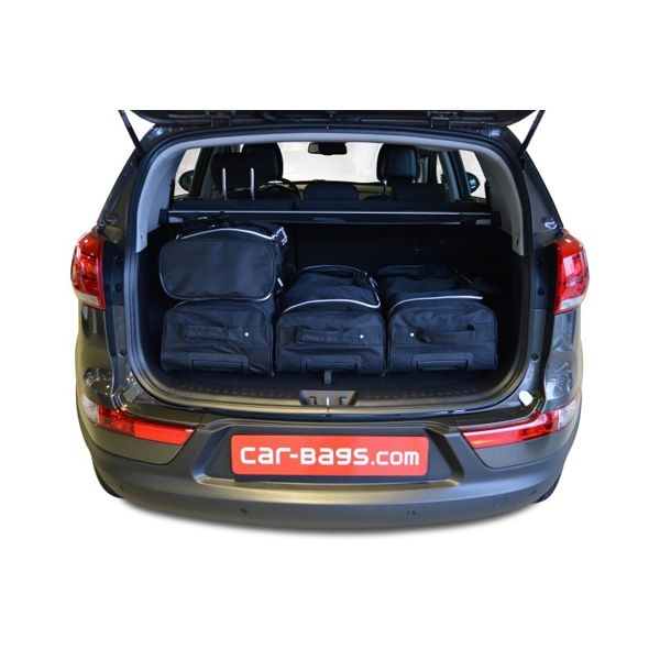 Car Bags K10601S Kia Sportage -SL- SUV Bj- 10-15 Reisetaschen Set- Auf Ihr Auto massgeschneidert- Das Original