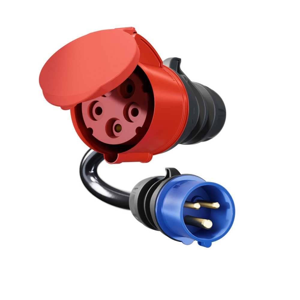 go-e Adaperkabel Gemini flex 22 kW auf CEE blau 16 A - CH-04-01