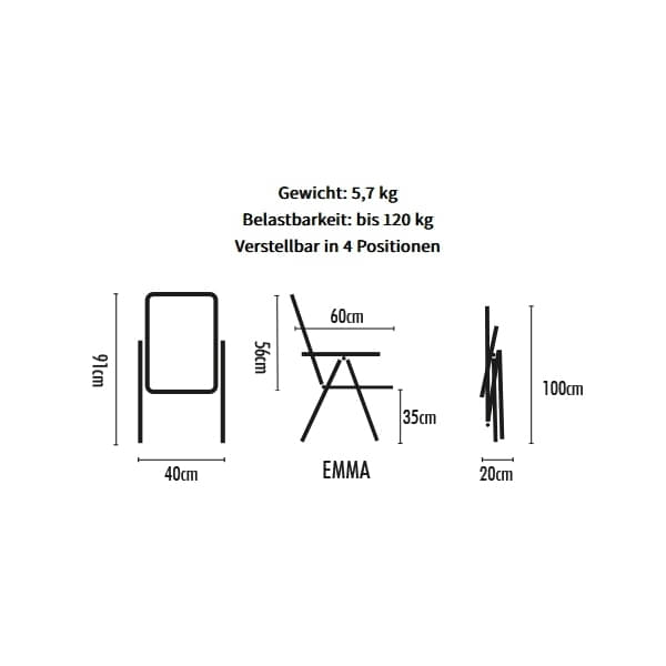 WESTFIELD Emma Stuhl vintage grey Loungesessel - geprüfte B-Ware WESTFIELD Emma Stuhl vintage grey Loungesessel - Be-Smart Series - 501-110 GB