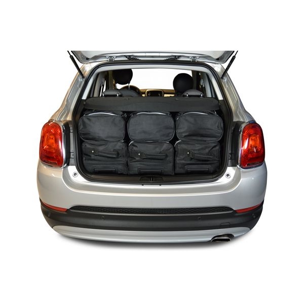 Car Bags F20202S FIAT 500X 5-T- Bj- 15- Reisetaschen Set- Auf Ihr Auto massgeschneidert- Das Original