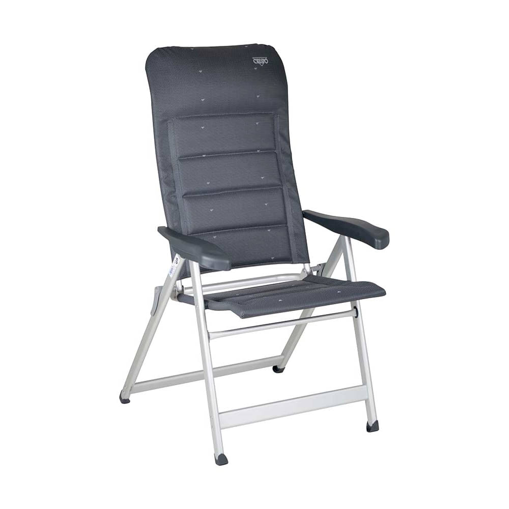 CRESPO Campingstuhl Deluxe AL-237-DL grau - 1149077