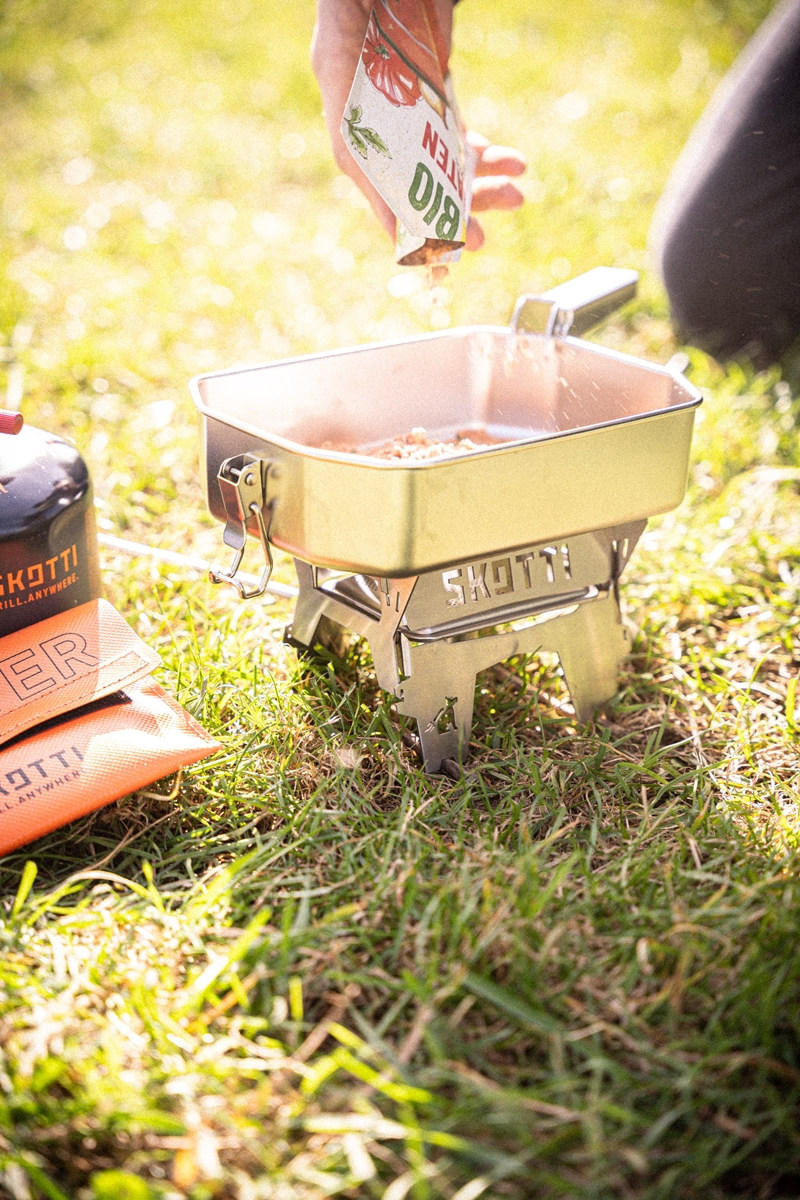 SKOTTI BOOSTER Grill Edelstahl - SK181