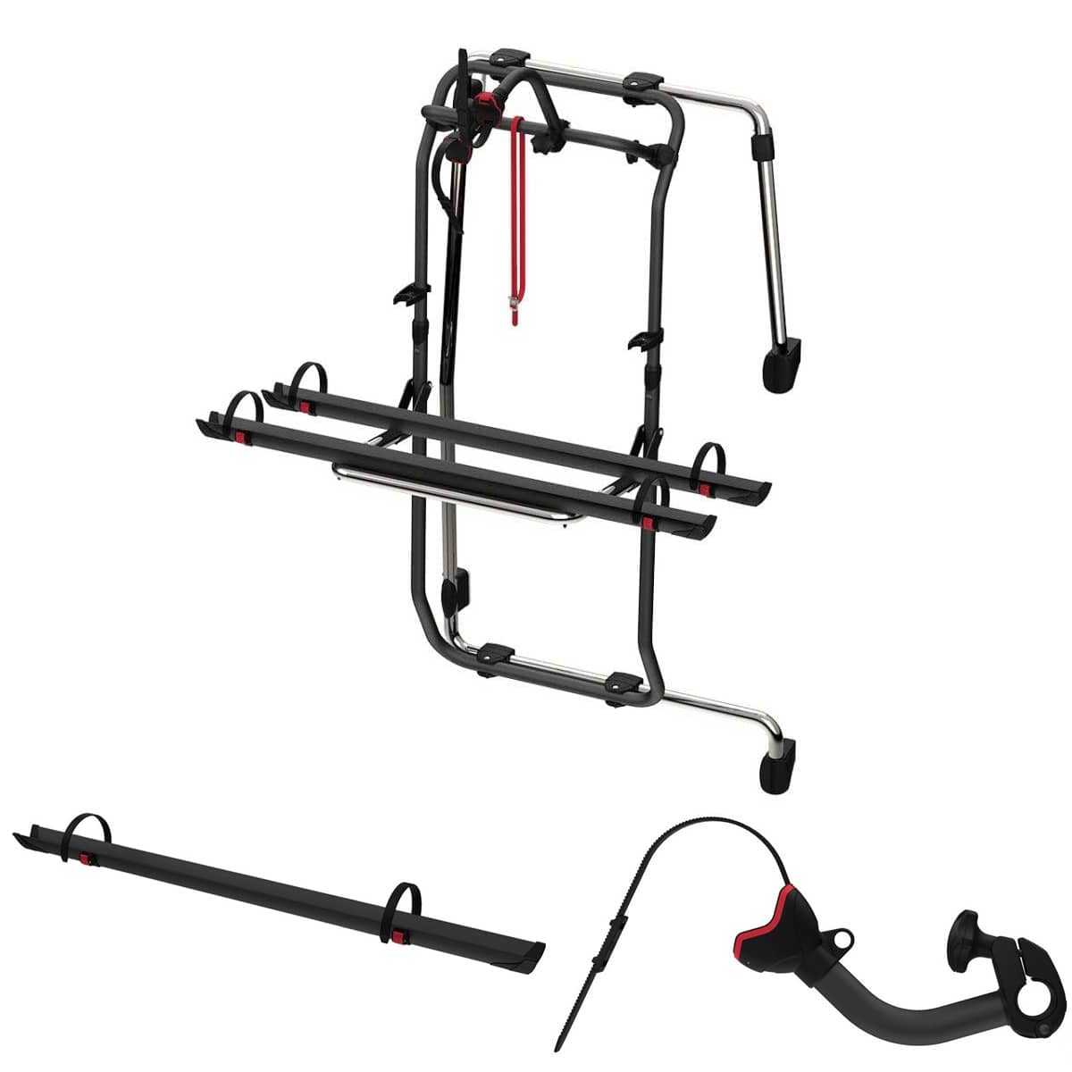 Set FIAMMA Carry Bike Frame Deep Black Fahrradtraeger VW Crafter ab Bj. 2017 3 Raeder Modell 2023 02096-35A-08753-03--08331A01A-98656M567