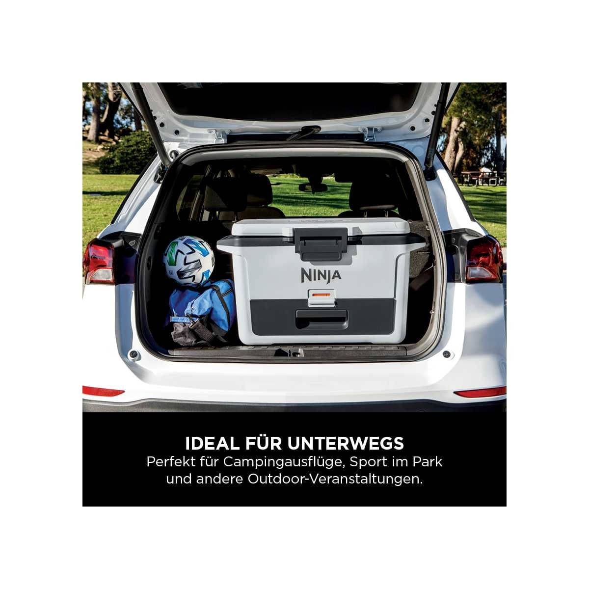 NINJA FrostVault 47L Kuehlbox mit Trockenzone- Wolkenweiss - FB151EUWH