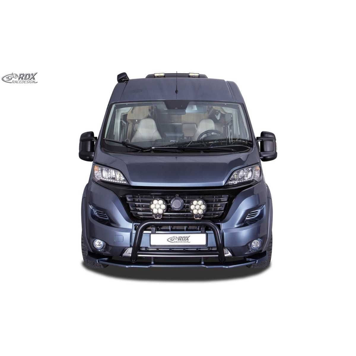 RDX Racedesign Frontspoiler Frontlippe VARIO-X fuer Fiat Ducato-Peugeot Boxer-Citroen Jumper ab Bj. 2014 - RDFAVX30151