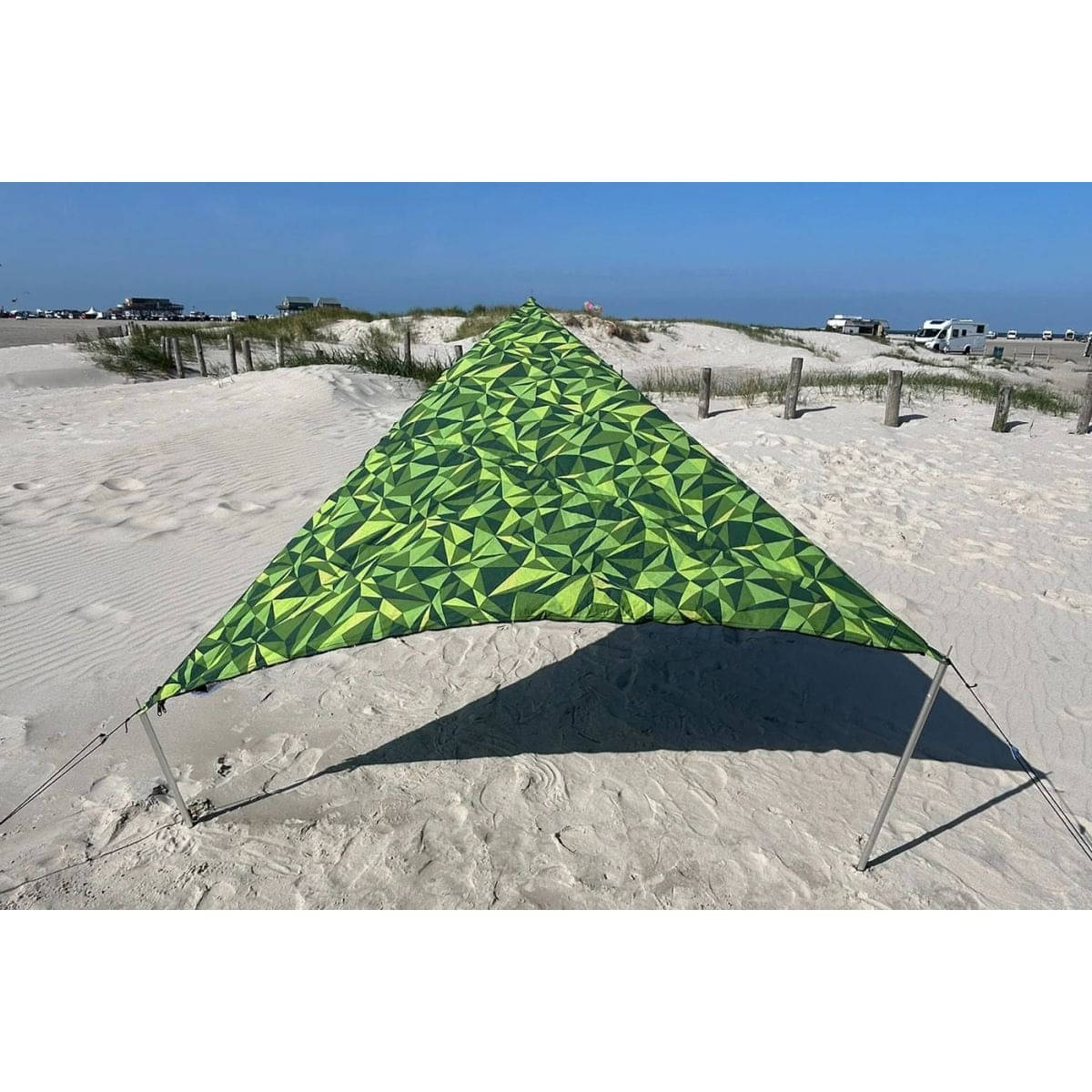 BENT Verbindbares Sonnensegel TC-Zip-Canvas Single Nature Druck Trees / RV Schwarz BENT Verbindbares Sonnensegel TC-Zip-Canvas Single Nature Druck Trees - RV Schwarz - 50240