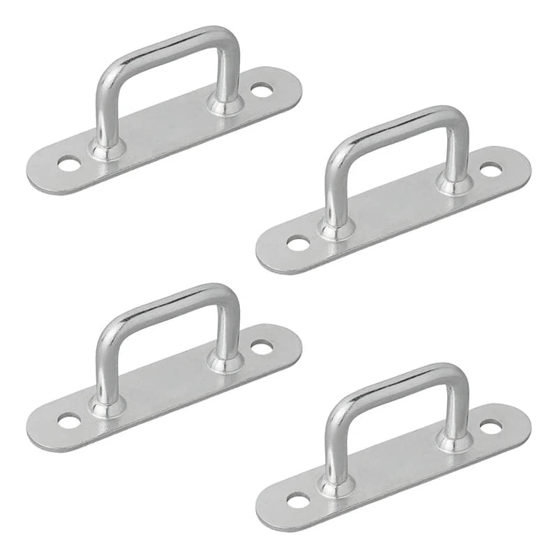 ProPlus Planenoesen Riemenkrampen rechteckig 36 mm 4er-Set - 342146S